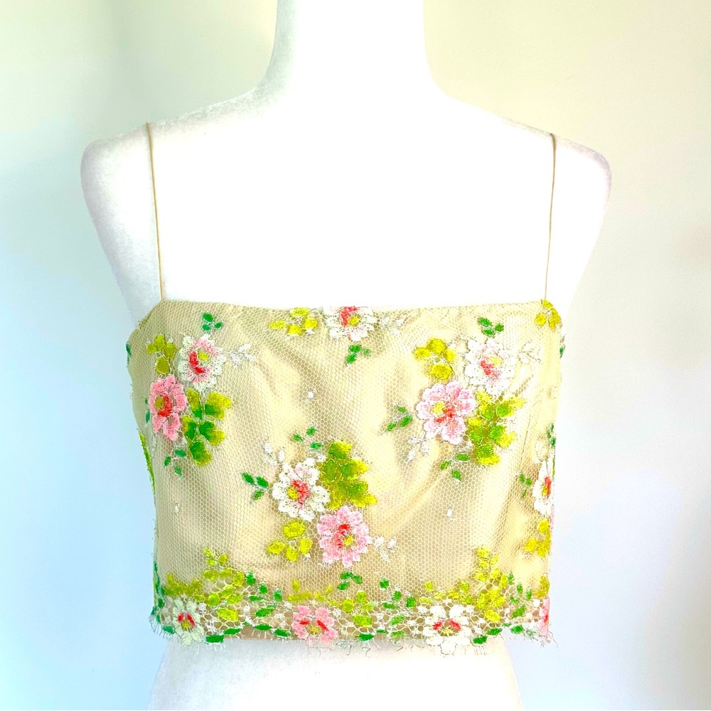dosa silk lace tank top S by Christina Kim